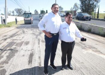 Avanza la reconstrucción de vialidades en Puebla y zona metropolitana
