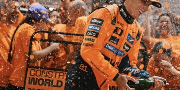 Russell conquista el GP de Singapur y McLaren se consagra bicampeón de constructores
