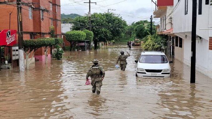 Lluvias dejan 64 muertos y más de 65 desaparecidos en México; Veracruz e Hidalgo los más afectados