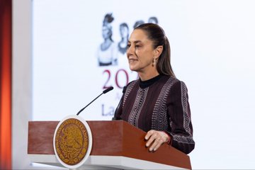 Mañanera de Sheinbaum: apoyos por lluvias, cautela ante tensión EE.UU.–Canadá y nuevo libro