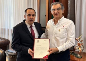 Designa gobernador Américo Villarreal Anaya a nuevo secretario de Finanzas