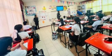 Promueve Guardia Estatal de Género pláticas para construir escuelas libres de violencia
