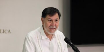 Noroña pide licencia en el Senado para viajar a Palestina del 23 de octubre al 2 de noviembre