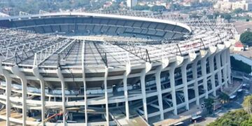 Estadio Banorte muestra avances clave rumbo al Mundial 2026