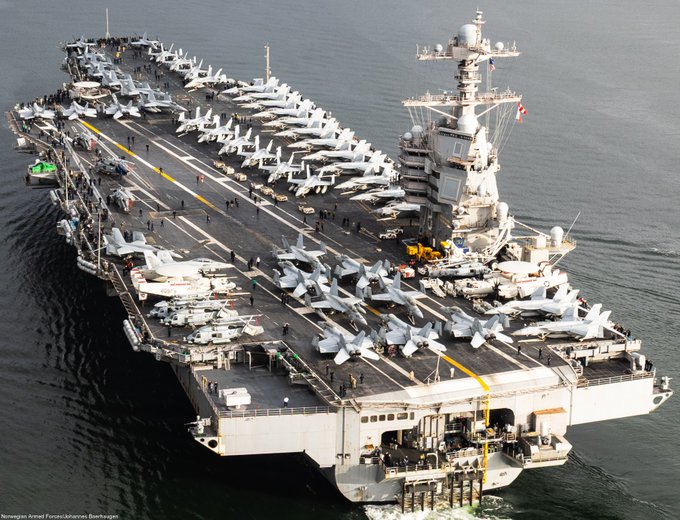 El USS Gerald Ford: el portaaviones más poderoso del mundo se une a la guerra antinarco en el Caribe