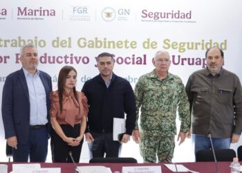 Michoacán: Harfuch y Gabinete de Seguridad lanzan nueva fase del Plan por la Paz
