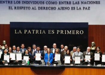 Senado aprueba 20 magistrados del TFJA entre críticas por presunta cercanía con Morena