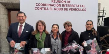 Gobierno de Puebla fortalece coordinación interestatal contra robo de vehículos y extorsión