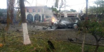 Coche bomba estalla en Coahuayana y deja dos muertos; señalan al CJNG