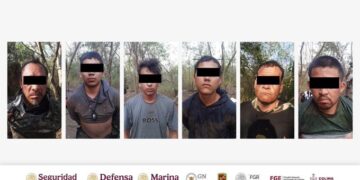 Capturan a seis presuntos responsables del auto bomba en Coahuayana