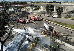 Reparación del daño por explosión en el Puente de la Concordia alcanza monto sin precedentes