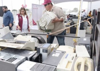 Responde ciudadanía al llamado ambiental con Reciclatón