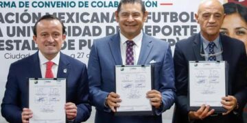 Femexfut y Gobierno Estatal firman convenio para impulsar talentos en UDEP