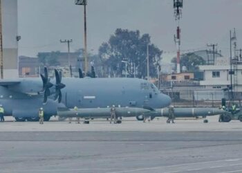 Aterriza en Toluca avión militar de Estados Unidos sin explicación oficial