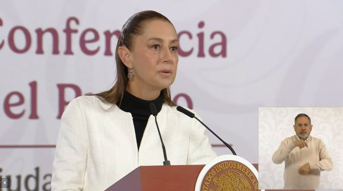 Sismo interrumpe la mañanera y Sheinbaum presenta balance económico, político y turístico del país