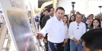 Gobierno estatal mejora calidad del agua con obra de saneamiento del Atoyac