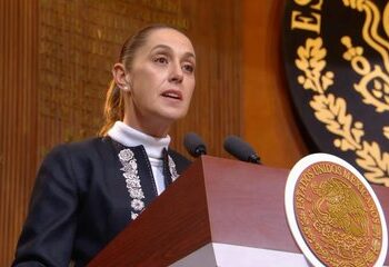 Sheinbaum defiende la soberanía y llama a profundizar la transformación en aniversario de la Constitución