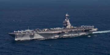Portaviones USS Gerald Ford entra al Mediterráneo en medio de presión de EU sobre Irán