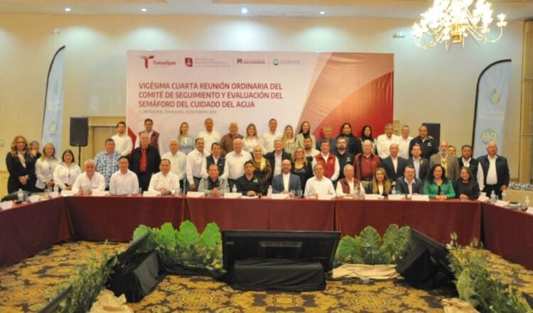 Realiza SRHDS Vigésima Cuarta Reunión del Semáforo del Cuidado del Agua en Matamoros