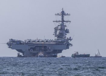 EU despliega el portaviones USS Gerald R. Ford hacia Medio Oriente ante escalada con Irán