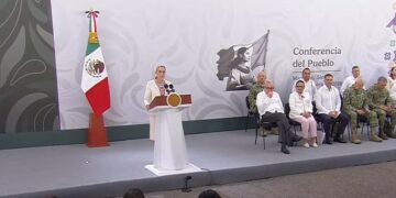 Sheinbaum destaca baja en homicidios y respaldo de la FIFA durante mañanera en Sinaloa