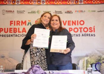 Firman convenio Puebla y San Luis Potosí para impulsar turismo en ambas entidades