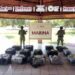 Marina intercepta cargamento de cocaína en Michoacán; detienen a seis tripulantes