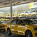 Taxistas del AICM convocan protestas por operación de apps de transporte
