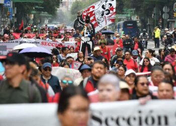 Marcha de la CNTE provocará cierres en CDMX durante paro nacional de 72 horas