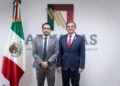 Impulsa gobernador de Tamaulipas agenda aduanera estratégica con nuevo titular de la ANAM para fortalecer el desarrollo económico y logístico del país