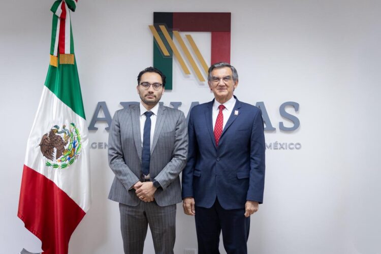 Impulsa gobernador de Tamaulipas agenda aduanera estratégica con nuevo titular de la ANAM para fortalecer el desarrollo económico y logístico del país