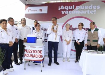 Arranca Américo Semana Nacional de Vacunación en Tamaulipas; aplicarán más de 48 mil dosis
