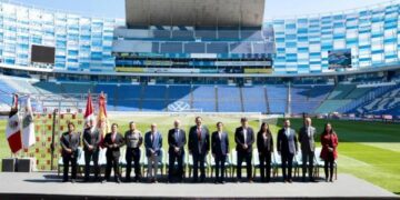 Puebla está en el Mundial, juego Perú vs España proyecta al estadio internacionalmente