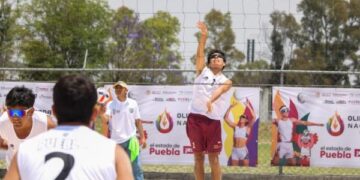 Puebla recibe voleibol de playa en el marco de la Olimpiada Nacional