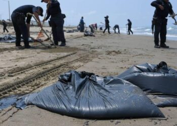 Segunda mancha de chapopote en Playa Bagdad activa monitoreo reforzado