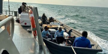 Intercepción en altamar: Marina decomisa cocaína y captura a seis extranjeros frente a Chiapas