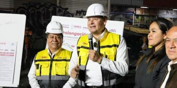 Avanza pavimentación de Prolongación Reforma; obra del gobierno estatal impactará a miles poblanos