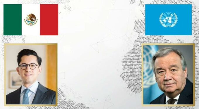 México refuerza su papel global tras diálogo entre Velasco y Guterres