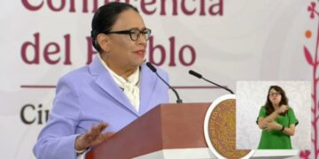 Segob encabeza mañanera mientras Sheinbaum participa en cumbre en España