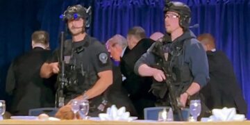 Tiroteo en cena de corresponsales provoca evacuación de Trump en Washington