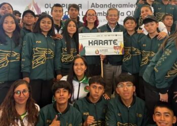 Más de 700 atletas compiten en Karate en Puebla