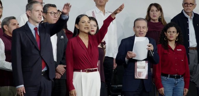 Ariadna Montiel toma el control de Morena tras salida de Luisa Alcalde