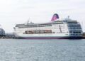 Confinan crucero británico en Francia tras brote gastrointestinal y muerte de pasajero