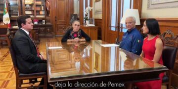 Sheinbaum anuncia relevo en Pemex; Juan Carlos Carpio asumirá la dirección general