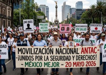 ANTAC anuncia megamarcha y posibles bloqueos en accesos a la CDMX