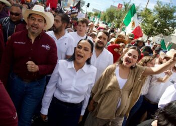 Maru Campos responde a protesta de Morena y PAN cierra filas en su defensa