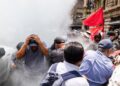CNTE frena llegada al Zócalo tras operativo policiaco y mantiene protesta en el Centro de CDMX