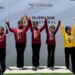 Tamaulipas “se llena” de oro en el tiro con arco femenil de la Olimpiada Nacional