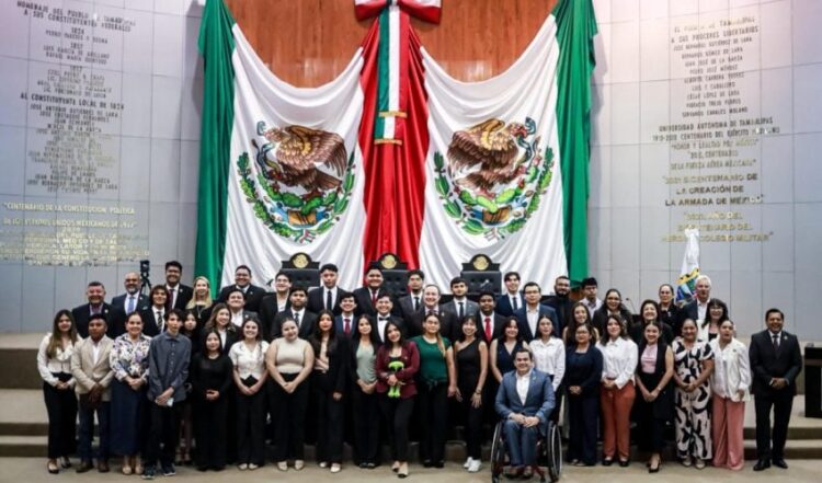 Abre sus puertas Congreso a jóvenes para ejercicio parlamentario en Tamaulipas: INJUVE
