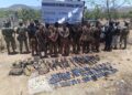 Marina captura a 13 presuntos miembros de Los Chapitos en Sinaloa; también caen operadores de La Mayiza en Colima